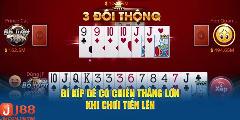 Luật chơi tiến lên miền Nam J88 cơ bản bạn nên biết